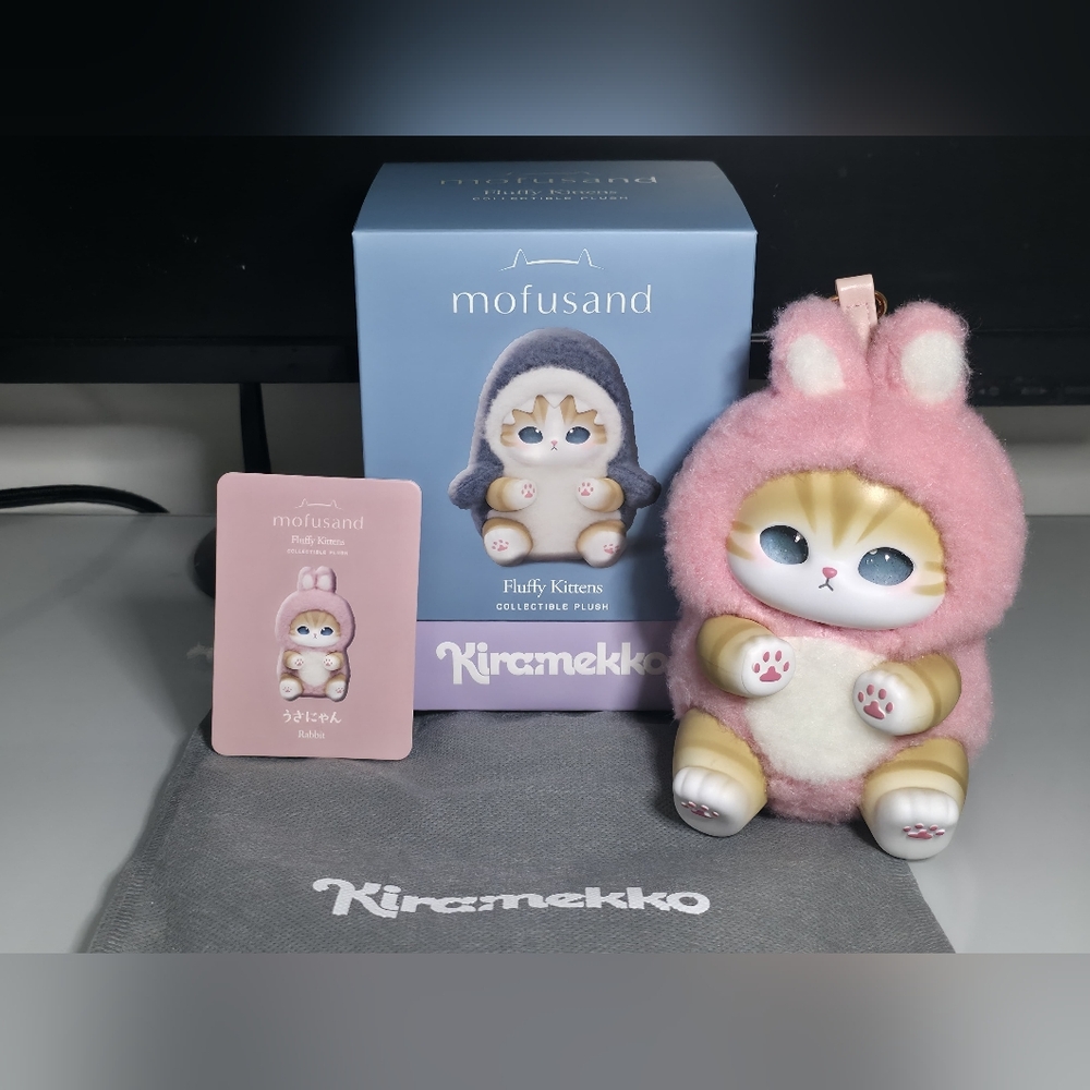 💰NEW YEARS SALE 💰 JAPAN EXCLUSIVE Mofusand Kiramekko -  Bunny - ONLY ONE